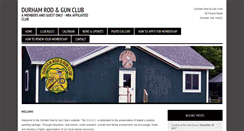 Desktop Screenshot of durhamrodandgunclub.org